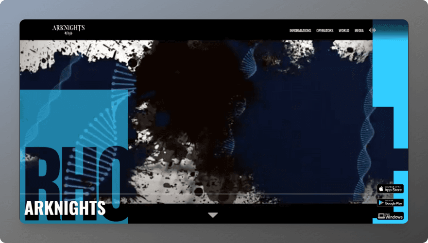 Arknights Website Clone