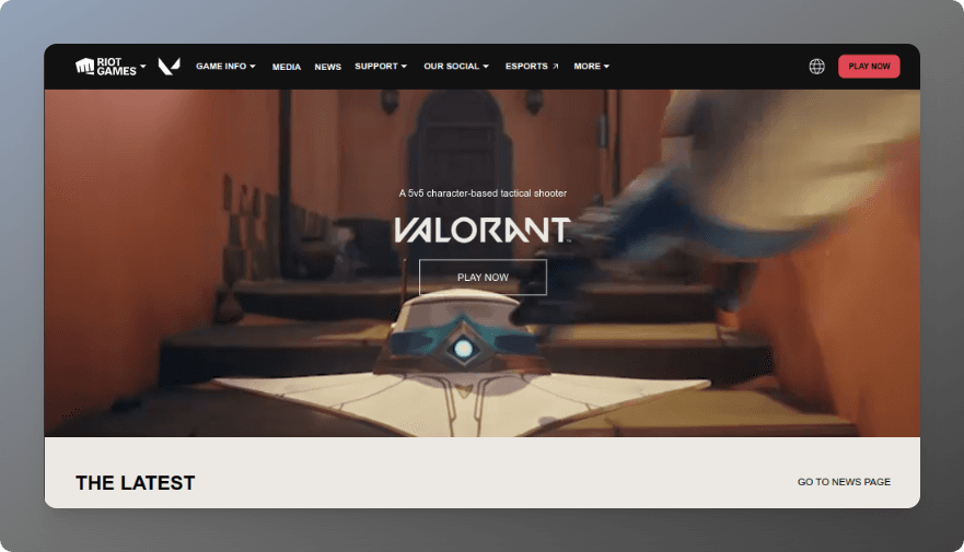 Valorant Website Clone